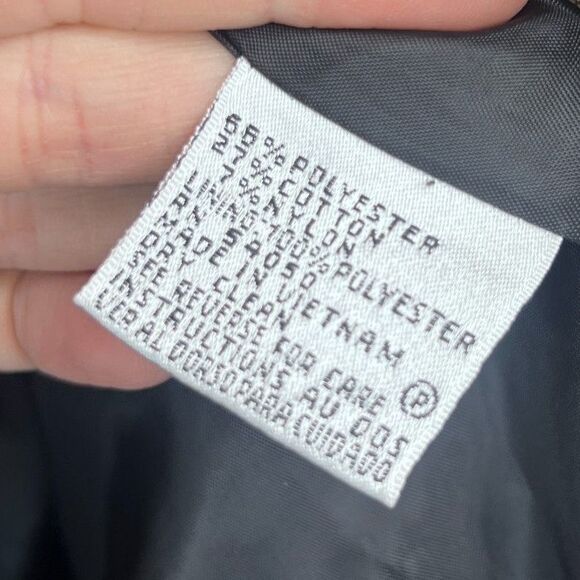 Le Suit Tweed Single Breasted Blazer 1/2 Sleeve Classic Business Career Size 12 - Picture 8 of 9